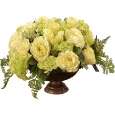 Floral Home Decor Mixed Centerpiece in Decorative Vase FLHD1322